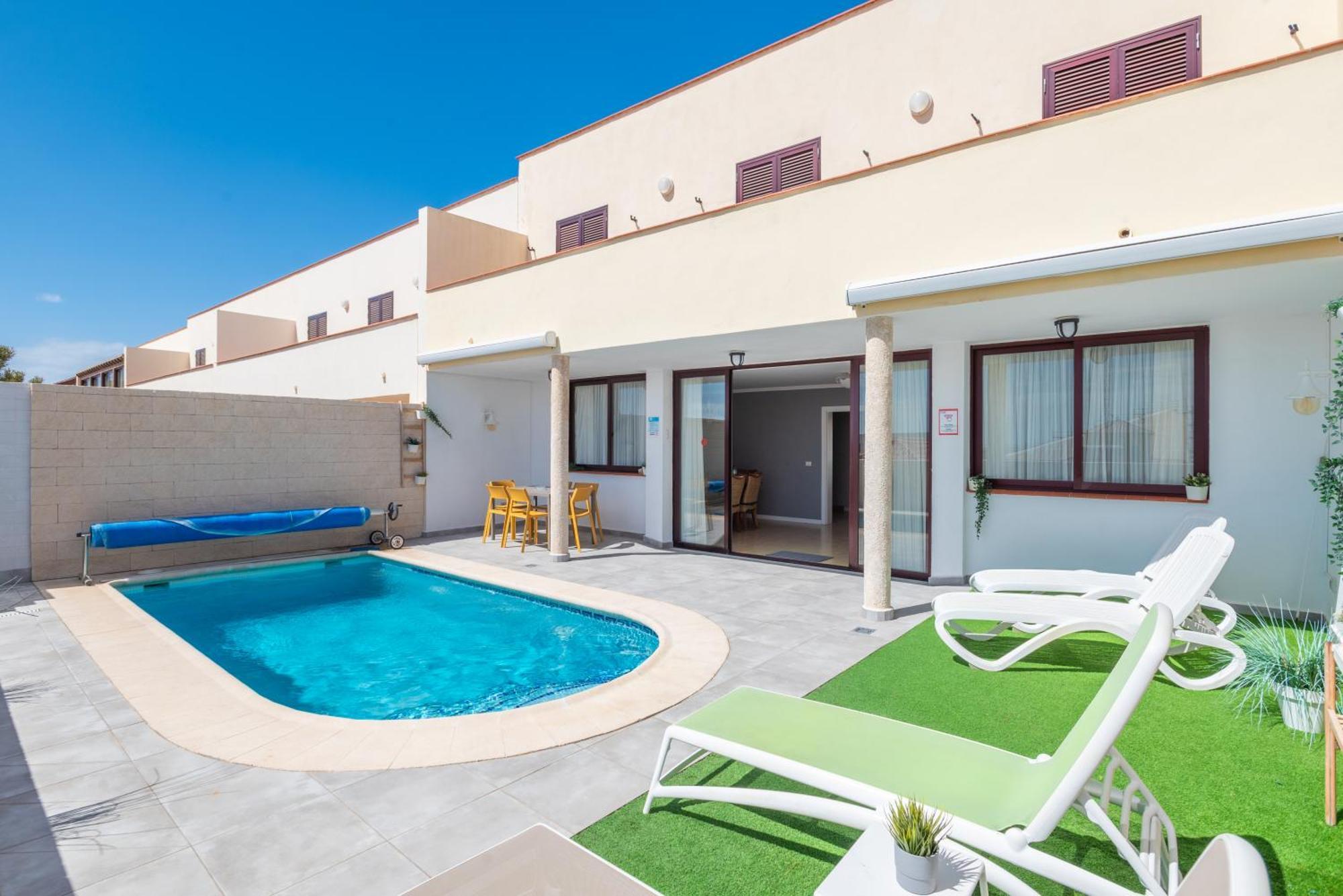 Casa Los Tejales With Climatized Private Pool Эль-Медано Экстерьер фото
